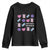 Funny Crochet Youth Sweatshirt I Don't Have A Yarn Problem Yarn Collecting TS09 Black Print Your Wear
