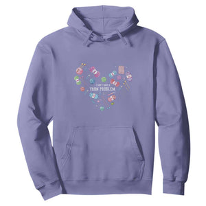 Funny Crochet Hoodie I Don't Have A Yarn Problem Yarn Collecting Knitting TS09 Violet Print Your Wear
