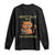 Funny Crochet Cat Long Sleeve Shirt Don't Talk To Me I'm Counting TS09 Black Print Your Wear