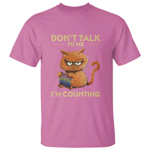 Funny Crochet Cat T Shirt Don't Talk To Me I'm Counting TS09 Azalea Print Your Wear