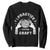 Witch Crochet Sweatshirt I Practice Stitch Craft TS09 Black Print Your Wear