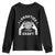 Witch Crochet Youth Sweatshirt I Practice Stitch Craft TS09 Black Print Your Wear