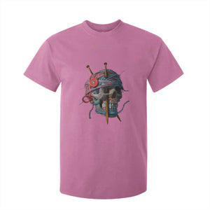 Funny Crochet T Shirt For Kid Yard Skull Halloween Knitting TS09 Azalea Print Your Wear