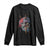 Funny Crochet Long Sleeve Shirt Yard Skull Halloween Knitting TS09 Black Print Your Wear
