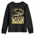 Funny I Just Need Coffee and My Crochet Youth Sweatshirt TS09 Black Print Your Wear