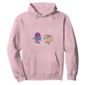 Funny Crochet Coffee Lover Hoodie She Loves Me More TS09 Light Pink Print Your Wear