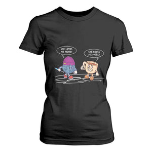Funny Crochet Coffee Lover T Shirt For Women She Loves Me More TS09 Black Print Your Wear