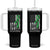 Mental Health Awareness Tumbler With Handle Fight The Stigma America Flag Green Ribbon TS09 One Size: 40 oz Black Print Your Wear