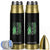 Mental Health Awareness Bullet Tumbler No One Fights Alone America Flag Green Ribbon TS09 Black Print Your Wear