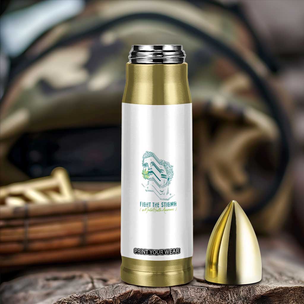 Mental Health Awareness Bullet Tumbler Fight The Stigma Aesthetic TS09 Print Your Wear
