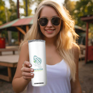 Mental Health Awareness Skinny Tumbler Fight The Stigma Aesthetic TS09 Print Your Wear