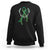 Mental Health Awareness Sweatshirt Fight The Stigma Butterfly Green Ribbon TS09 Black Printyourwear