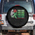 Mental Health Awareness Spare Tire Cover You Are Worthy Loved Needed Enough Typoghaphy TS09 No hole Black Print Your Wear