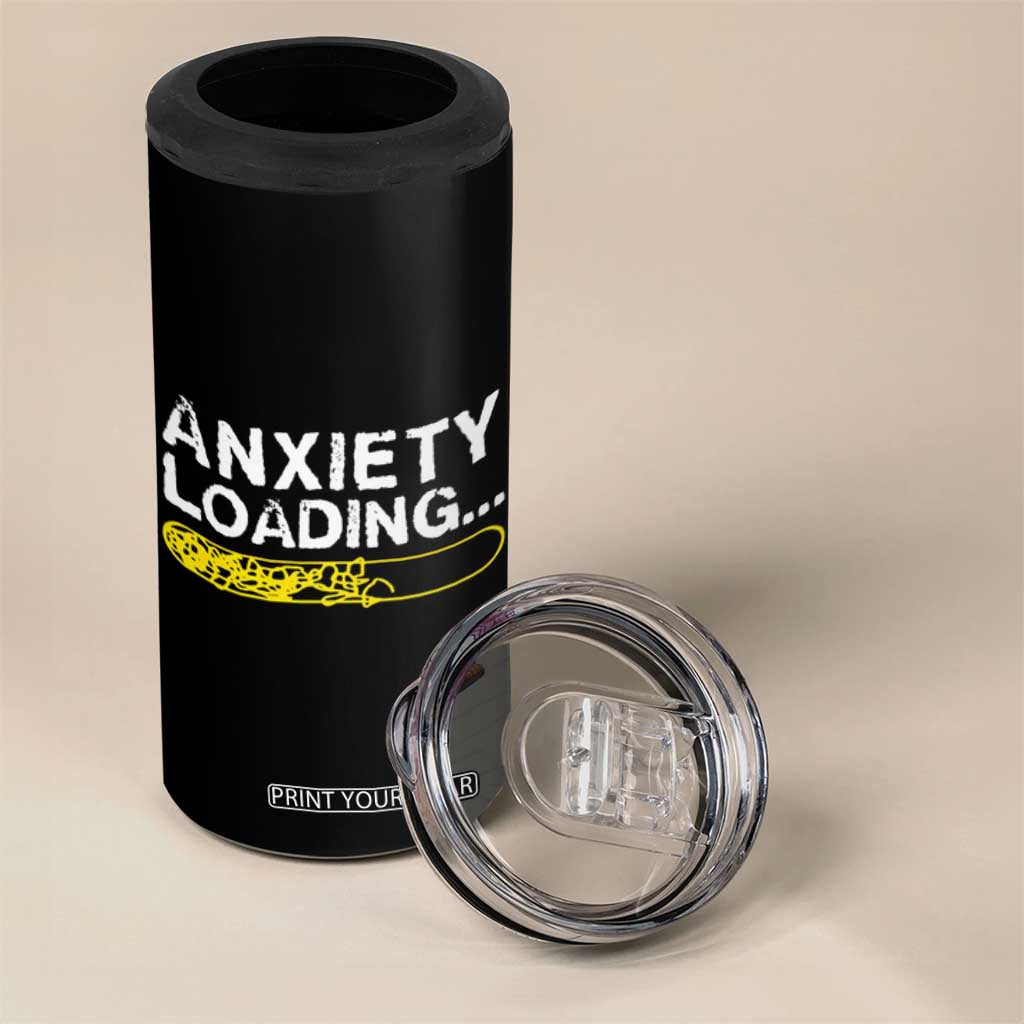 Mental Health Awareness Anxiety Loading 4 in 1 Can Cooler Tumbler TS09 Print Your Wear