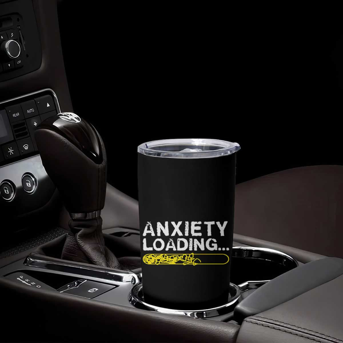 Mental Health Awareness Anxiety Loading Tumbler Cup TS09 Print Your Wear