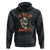 Mental Health Awareness Hoodie Full Of Depression And Anxiety Skull TS09 Black Print Your Wear