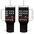 Mental Health Awareness Tumbler With Handle My Neck My Back My Anxiety Attack TS09 One Size: 40 oz Black Print Your Wear