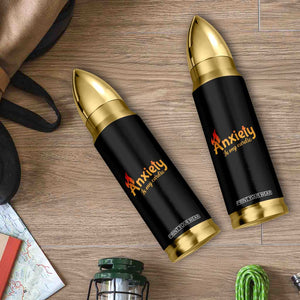 Mental Health Awareness Bullet Tumbler Anxiety Is My Cardio Burn Calories TS09 Print Your Wear