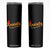 Mental Health Awareness Skinny Tumbler Anxiety Is My Cardio Burn Calories TS09 Black Print Your Wear