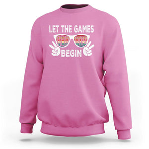 Field Day Sweatshirt Let The Games Begin Field Trip Fun Day TS09 Azalea Print Your Wear