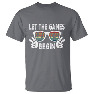 Field Day T Shirt Let The Games Begin Field Trip Fun Day TS09 Charcoal Print Your Wear
