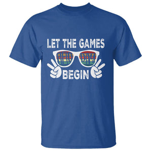Field Day T Shirt Let The Games Begin Field Trip Fun Day TS09 Royal Blue Print Your Wear