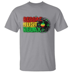 Funny Reggae Just Relax Cannabis Weed 420 T Shirt TS09 Sport Gray Print Your Wear
