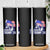 Trump Raised Fist Skinny Tumbler Bulletproof 2024 Stronger Trump American Flag TS09 Print Your Wear