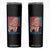 Funny Trump Skinny Tumbler Grab 'Em Trump Hug Cat American Flag TS09 Black Print Your Wear