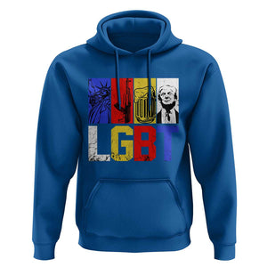 Funny Trump Supporter Hoodie Liberty Guns Beer Trump TS09 Royal Blue Print Your Wear