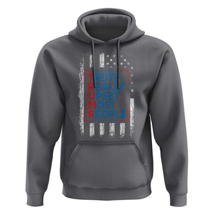 Trump Supporter Hoodie Truth Really Upsets Most People TS09 Charcoal Print Your Wear