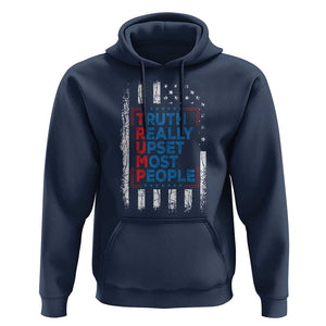 Trump Supporter Hoodie Truth Really Upsets Most People TS09 Navy Print Your Wear
