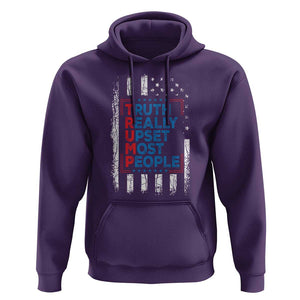 Trump Supporter Hoodie Truth Really Upsets Most People TS09 Purple Print Your Wear