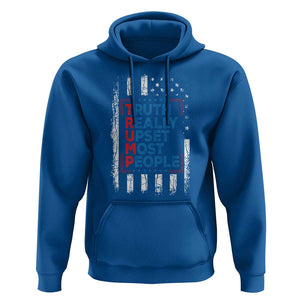 Trump Supporter Hoodie Truth Really Upsets Most People TS09 Royal Blue Print Your Wear