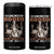 Funny Cowboy Trump 4 in 1 Can Cooler Tumbler Ain't My First Rodeo Take America Back TS09 One Size: 16 oz Black Print Your Wear
