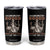 Funny Cowboy Trump Tumbler Cup Ain't My First Rodeo Take America Back TS09 Black Print Your Wear