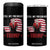 Trump Supporter 4 in 1 Can Cooler Tumbler Still My President Vote For Trump Again TS09 One Size: 16 oz Black Print Your Wear