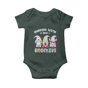Happy Valentine's Day Hanging With Gnomies Tie Dye Baby Onesie TS09 Print Your Wear