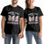 Happy Valentine's Day Hanging With Gnomies Tie Dye Couple Matching T Shirt TS09 Black Print Your Wear