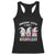 Happy Valentine's Day Hanging With Gnomies Tie Dye Racerback Tank Top TS09 Black Print Your Wear