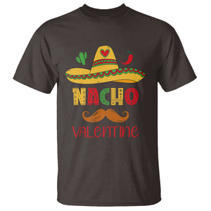 Valentine's Day T Shirt Funny Nacho Love Mexican Sombraro TS09 Dark Chocolate Printyourwear