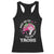 Valentine's Day Racerback Tank Top Roses Are Red Blah Skeleton Tacos Funny Food Lover TS09 Black Print Your Wear