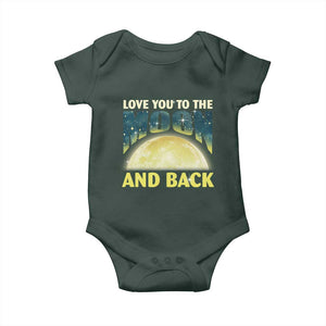 Valentine's Day Baby Onesie Love You To The Moon And Back TS09 Print Your Wear