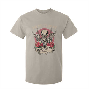 Funny Skeleton Ready To Rock Valentine's Day T Shirt For Kid TS09 Sand Print Your Wear