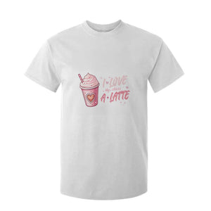 Valentine's Day T Shirt For Kid I Love My Class A Latte Teacher Coffee Lover TS09 White Print Your Wear