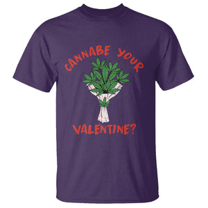 Cannabe Your Valentine 420 Cannabis Bouquet Marijuana Weed Flower T Shirt TS09 Purple Printyourwear
