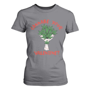 Cannabe Your Valentine 420 Cannabis Bouquet Marijuana Weed Flower T Shirt For Women TS09 Charcoal Print Your Wear