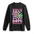 Valentine's Day Long Sleeve Shirt Weed Be Dope Together 420 Canabis TS09 Black Print Your Wear