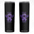 FxxK Anorexia Eating Disorder Purple Ribbon Mental Health Awareness Skinny Tumbler TS09 Black Print Your Wear