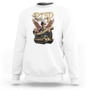 PTSD Awareness Sweatshirt Not All Wounds Are Visible Veteran Mental Health TS09 White Printyourwear